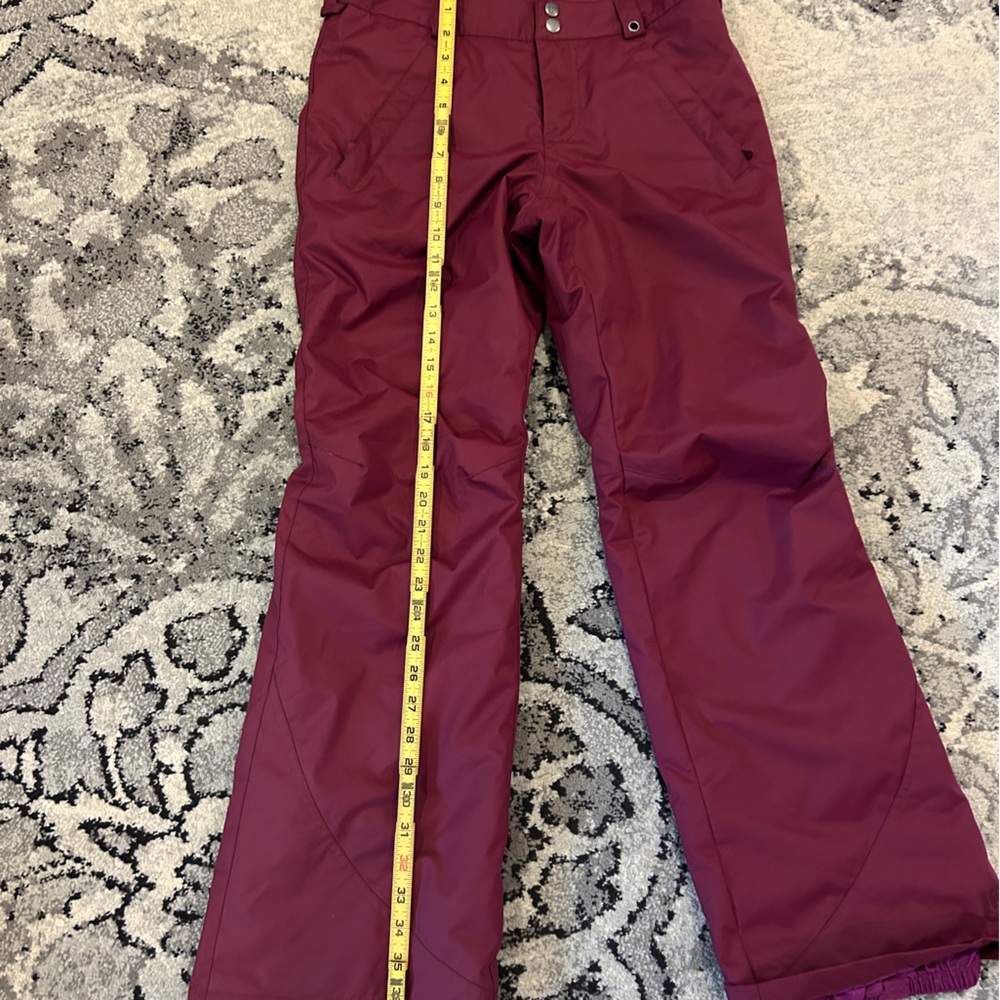 Burton Girls Dryride Snowboarding Pants Large Purple EUC